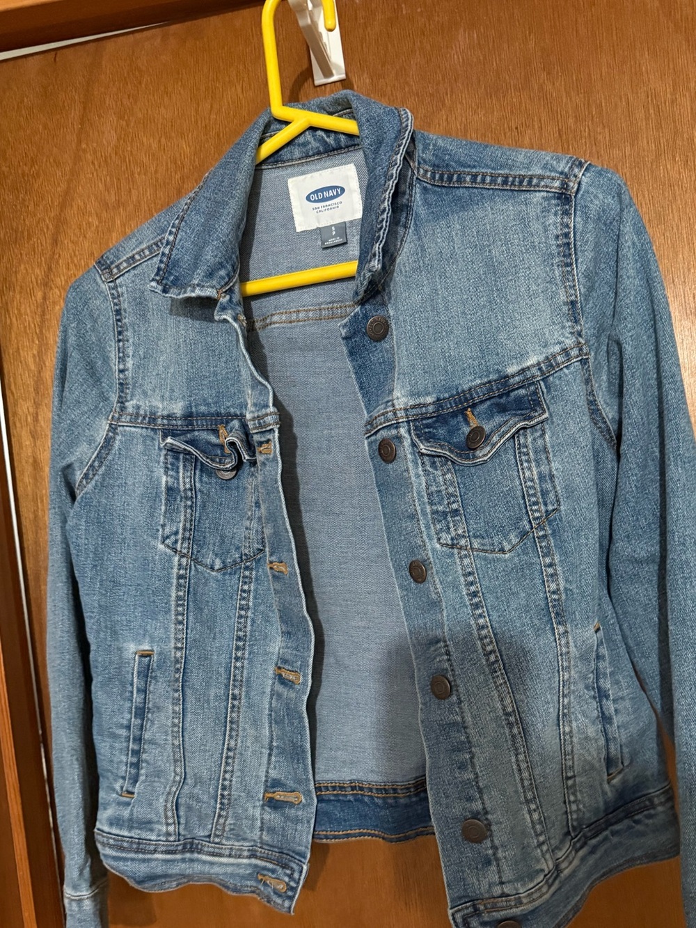 Old Navy Medium Blue Denim Jean Jacket